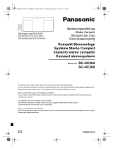 Panasonic SCHC204EG Mode d'emploi