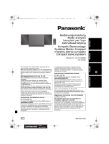 Panasonic SC-HC38DBEG Le manuel du propriétaire