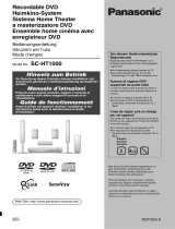 Panasonic SCHT1000 Le manuel du propriétaire