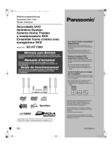Panasonic SC-HT1500 Le manuel du propriétaire