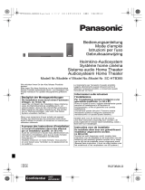 Panasonic SCHTB385EG Le manuel du propriétaire