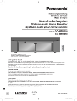 Panasonic SCHTR310 Le manuel du propriétaire