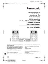 Panasonic SCMAX3500E Mode d'emploi