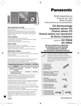 Panasonic SCPM48EG Le manuel du propriétaire