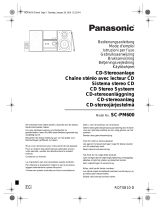 Panasonic SCPM600EG Le manuel du propriétaire