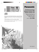 Panasonic SCPM9 Le manuel du propriétaire
