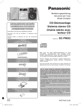 Panasonic SCPMX2 Le manuel du propriétaire
