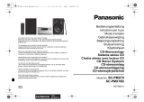 Panasonic SCPMX70BEG Le manuel du propriétaire