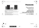 Panasonic SCPMX74EG Le manuel du propriétaire