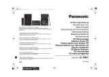 Panasonic SCPMX7EG Mode d'emploi