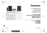 Panasonic SCPMX84EG Le manuel du propriétaire