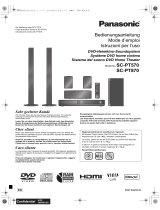 Panasonic SCPT870 Le manuel du propriétaire