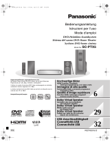 Panasonic SCPTX5 Le manuel du propriétaire