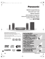 Panasonic SC-PTX50 Le manuel du propriétaire