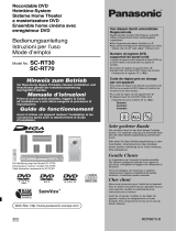 Panasonic SCRT30 Le manuel du propriétaire