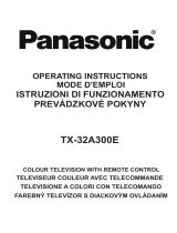 Panasonic TX32A300B Le manuel du propriétaire