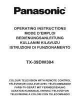 Panasonic TX-39DW304 Le manuel du propriétaire