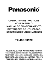 Panasonic TX43DS352E Mode d'emploi