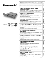 Panasonic TY37TM5G Mode d'emploi