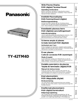 Panasonic TY42TM4D Mode d'emploi