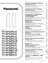 Panasonic TY-SP42P5-S Manuel utilisateur