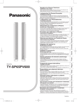 Panasonic TY-SP65PV600 Mode d'emploi
