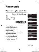 Panasonic TY-WL20E Le manuel du propriétaire