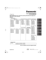 Panasonic U5LE1E8 Mode d'emploi