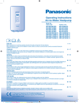 Panasonic WHUD16CE81 Le manuel du propriétaire