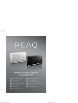 PEAQ PPA120BT B WT Le manuel du propriétaire