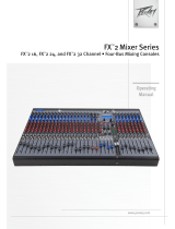 Peavey FX 2 32 Channel Non-Powered Mixer Le manuel du propriétaire