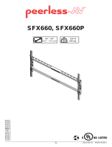 Peerless SFX660P Manuel utilisateur