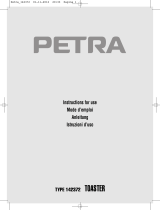 Petra Belluno TA521.35 Le manuel du propriétaire