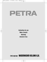 Petra WK 522.35 Le manuel du propriétaire