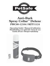 Petsafe Anti-Bark Spray Collar Deluxe Manuel utilisateur