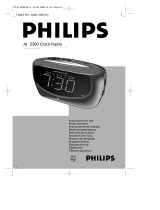 Philips AJ3380 Manuel utilisateur