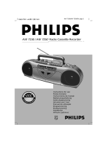 Philips AW 7250 Manuel utilisateur