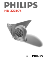 Philips Fan HD 3274/75 Manuel utilisateur