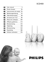 Philips Analogue baby monitor SCD450/79 Manuel utilisateur