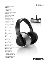 Philips Wireless HiFi Headphone Manuel utilisateur