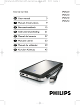 Philips SPD5220 Manuel utilisateur