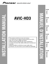 Pioneer AVIC HD3 Mode d'emploi