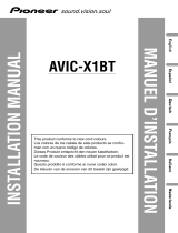 Mode AVIC X1 BT Le manuel du propriétaire