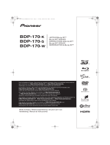 Pioneer BDP180 SILVER Manuel utilisateur