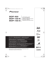 Pioneer BDP-450-K Manuel utilisateur