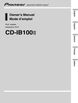 Pioneer CD-IB100 II Manuel utilisateur