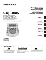 Pioneer CDJ-100S Le manuel du propriétaire