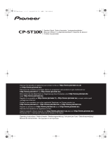 Pioneer CP-ST100 Le manuel du propriétaire