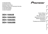 Pioneer DEH-1500UB Manuel utilisateur