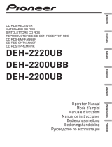 Pioneer DEH-2200UBB Manuel utilisateur